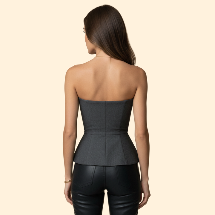 Structured Bustier Top