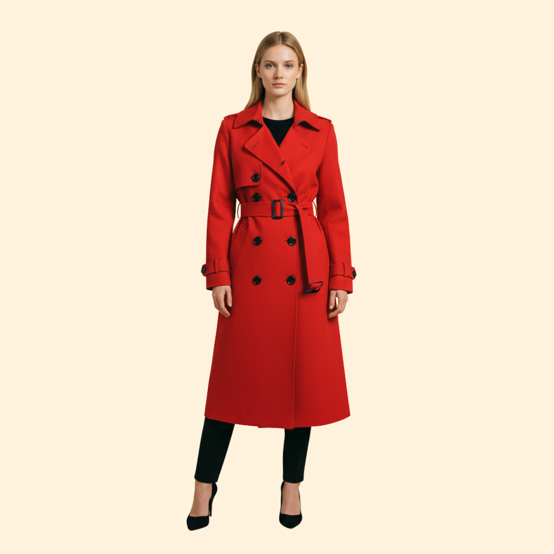 Structured Buttoned Coat