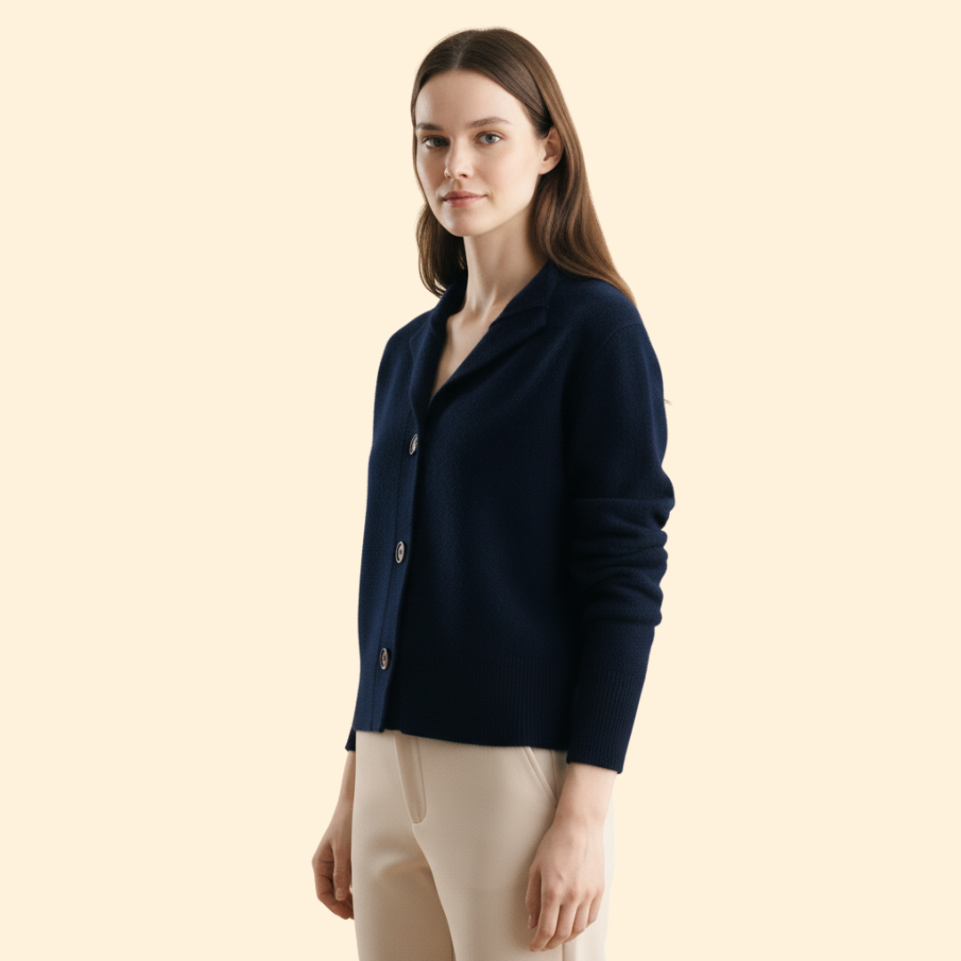 Structured Longline Cardigan