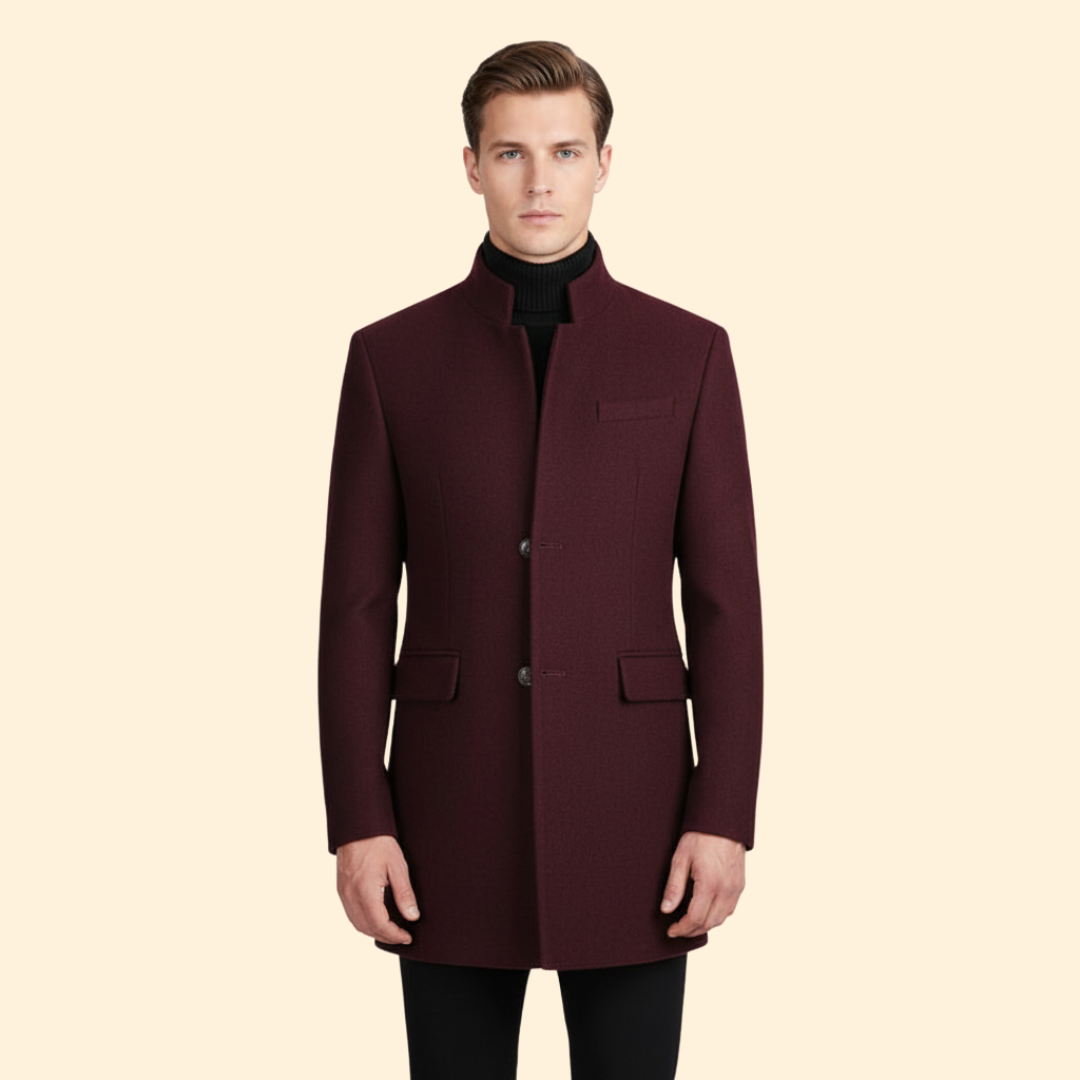 Structured Longline Men’s Coat