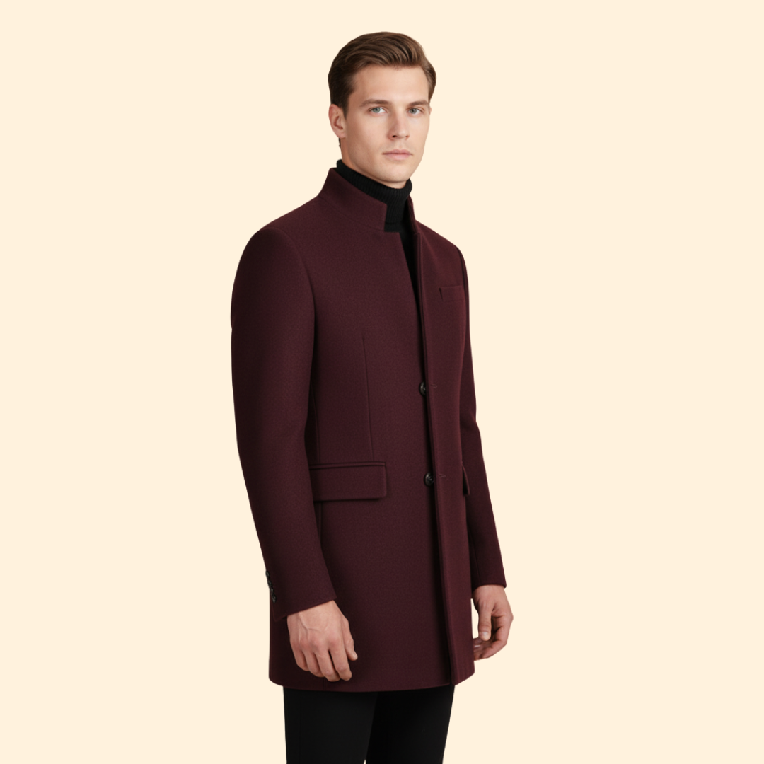 Structured Longline Men’s Coat