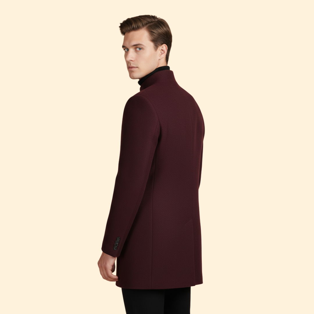 Structured Longline Men’s Coat