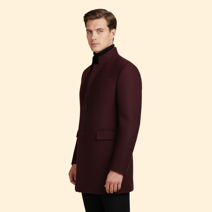 Structured Longline Men’s Coat