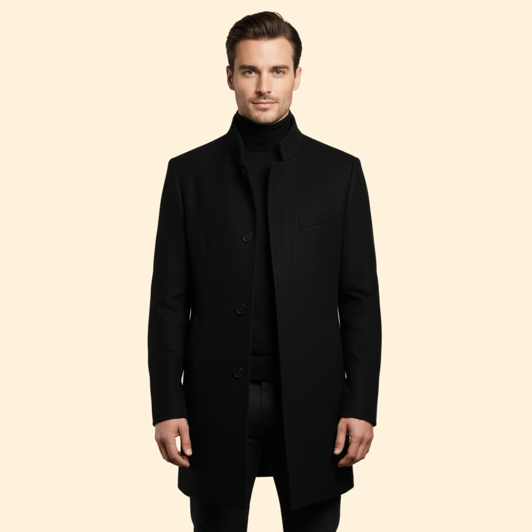 Structured Longline Men’s Coat
