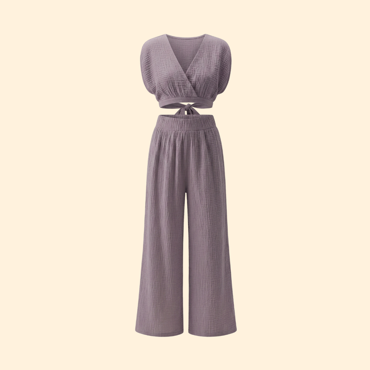 Women's Stylish Two-Piece Jumpsuit