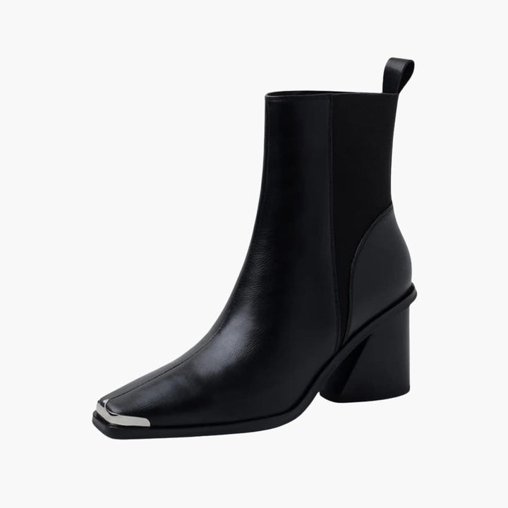 Women Ankle Boot with Side Zipper