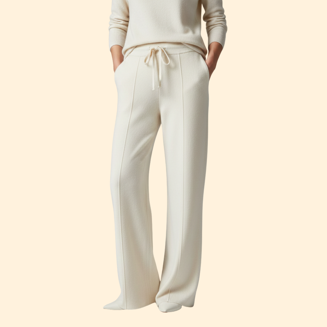Women Lounge Pants with Adjustable Waist