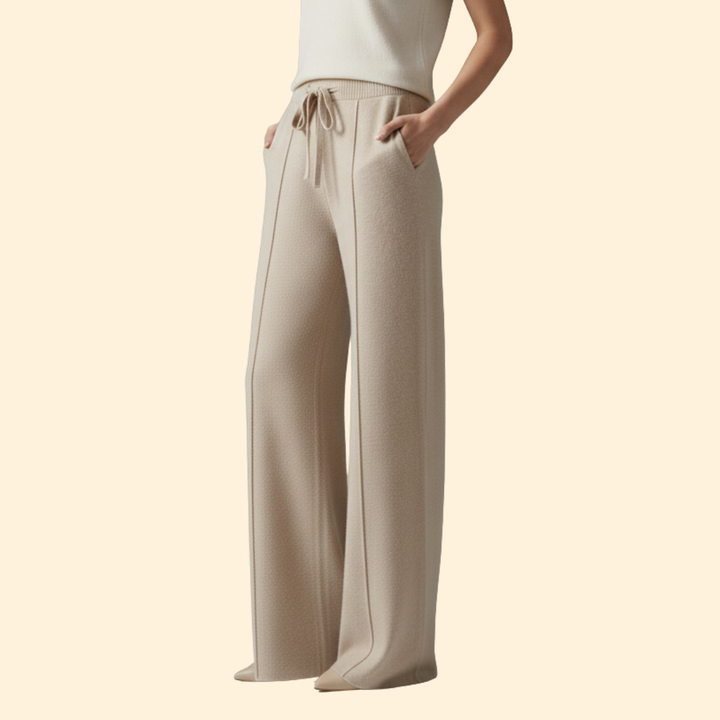Women Lounge Pants with Adjustable Waist