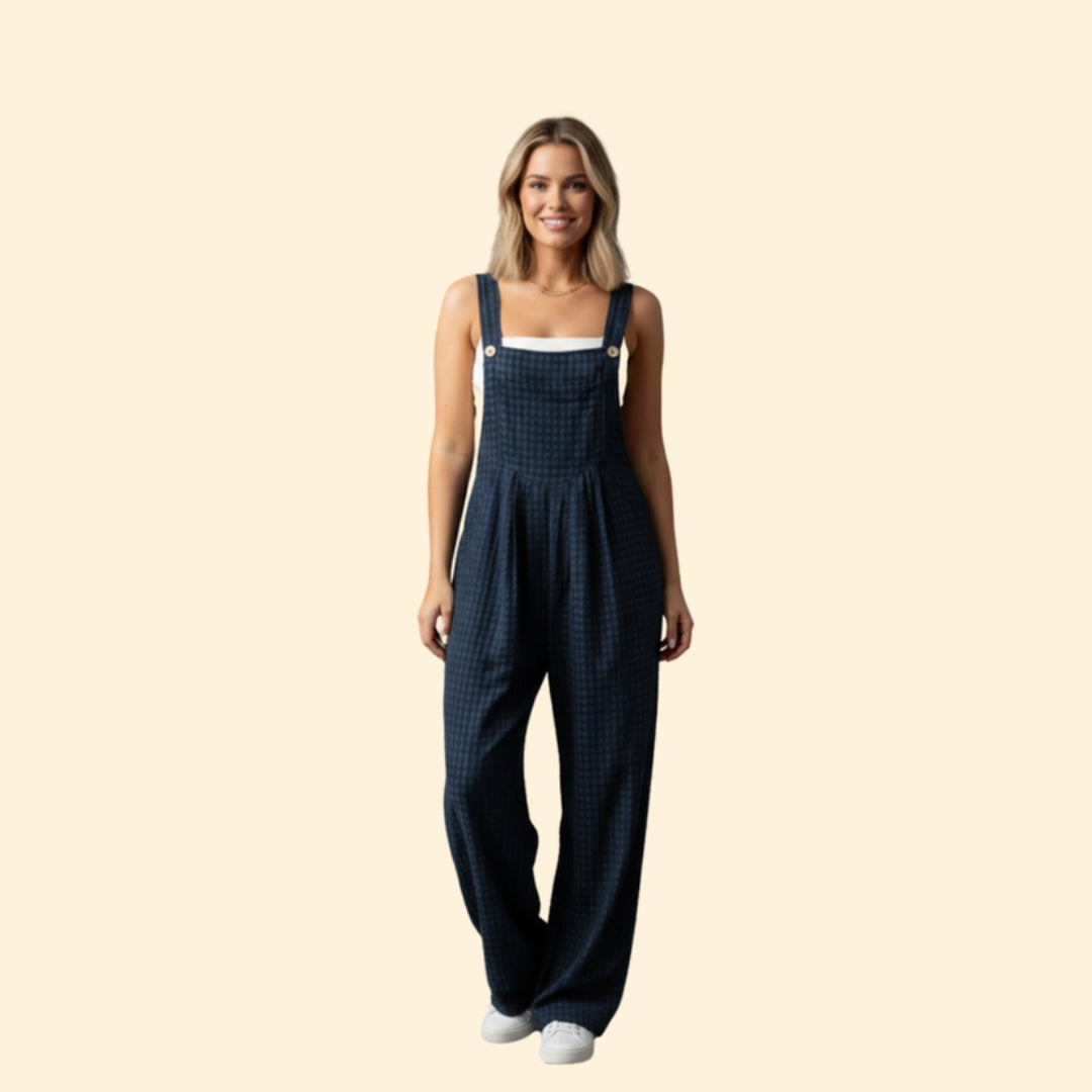 Women’s Abstract Print Jumpsuit