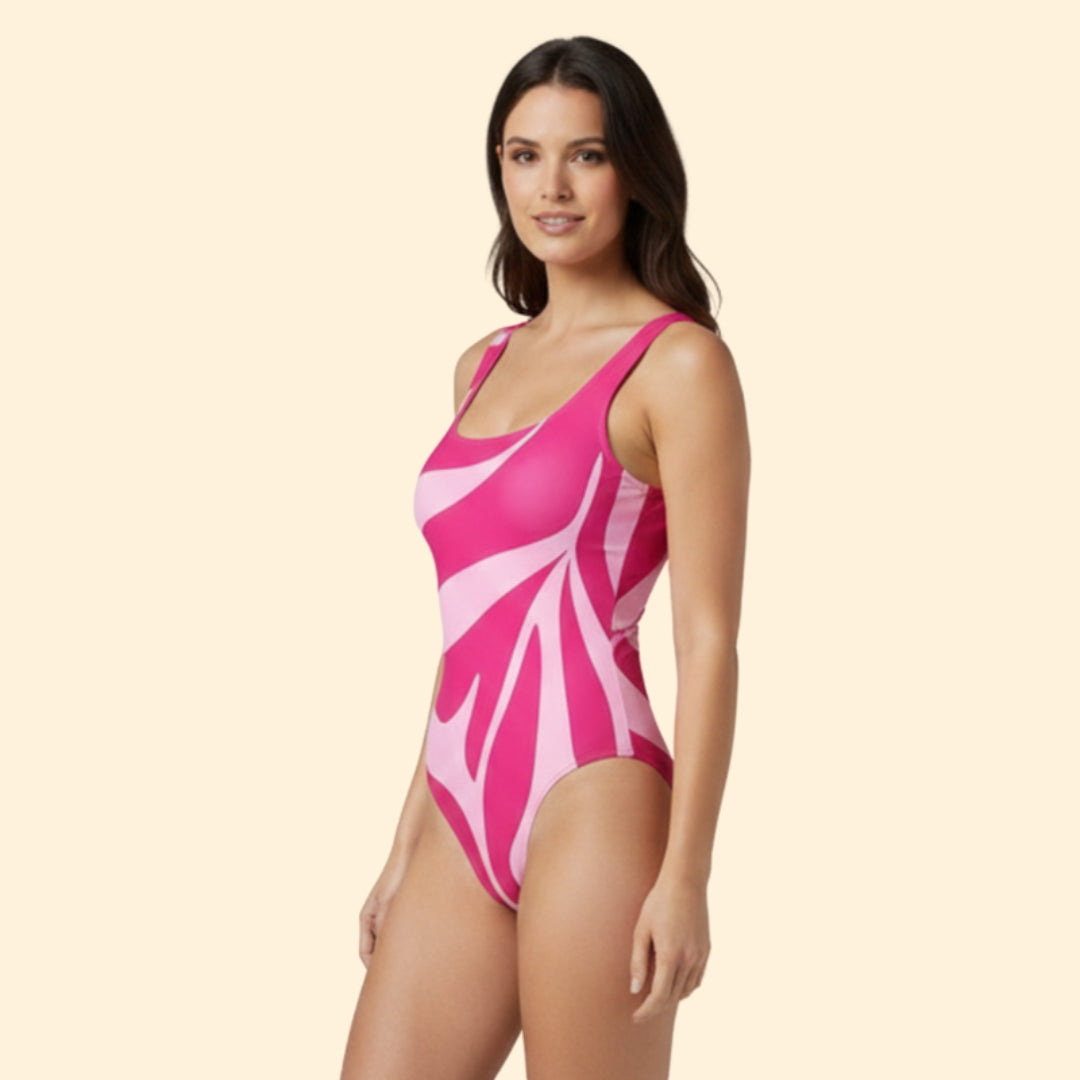 Women's Abstract Print Swimsuit