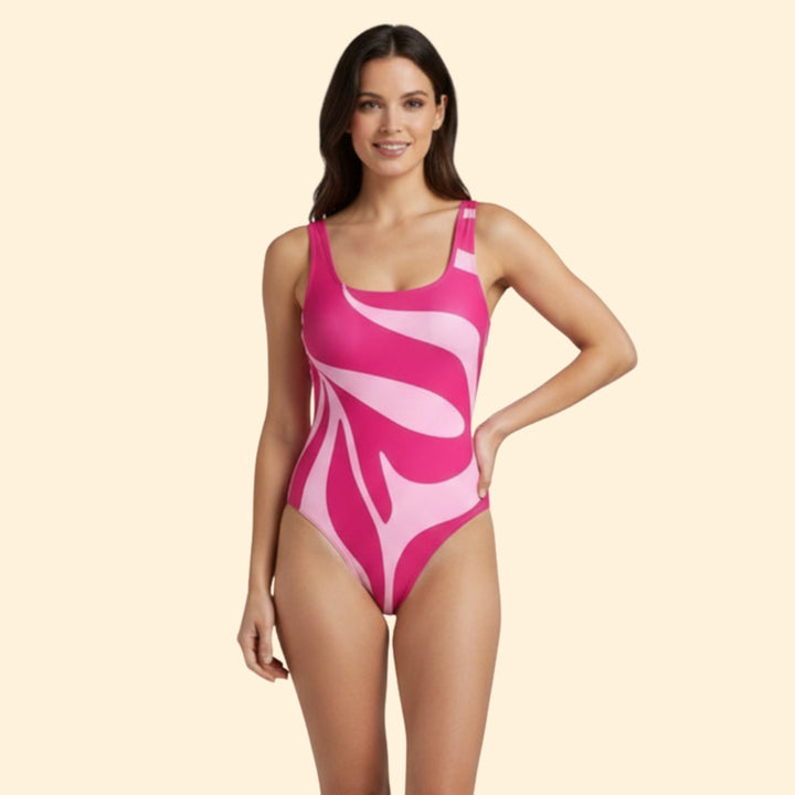 Women's Abstract Print Swimsuit