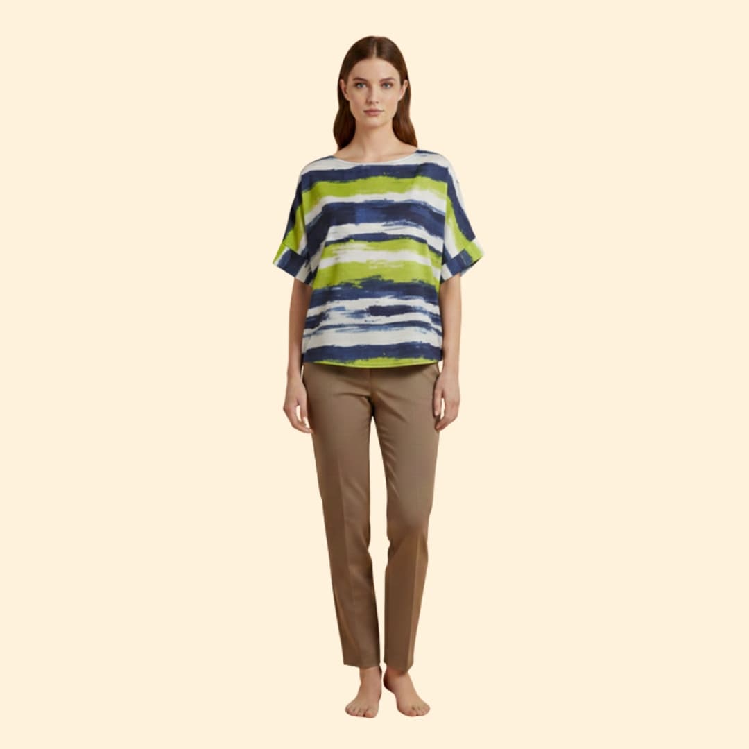 Women's Abstract Print T-Shirt