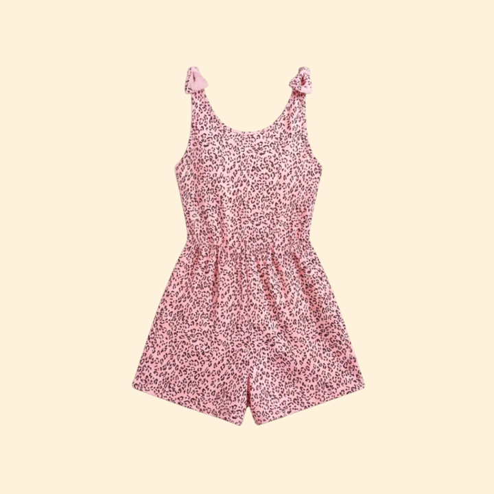Women's Animal Print Romper