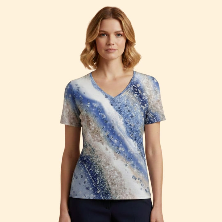 Women's Artistic V-Neck T-Shirt