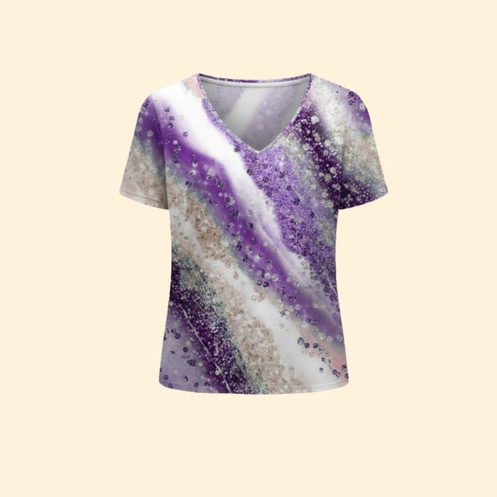 Women's Artistic V-Neck T-Shirt