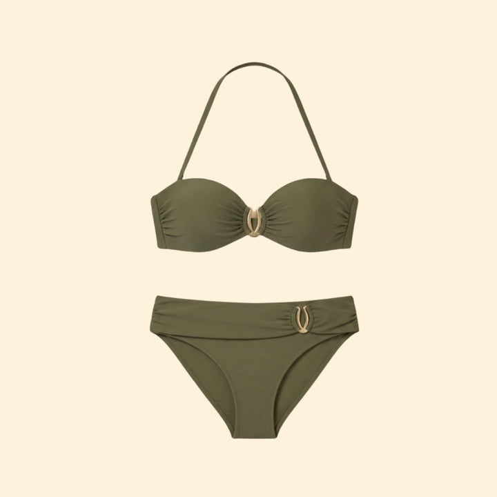 Women's Bandeau Bikini with Ring