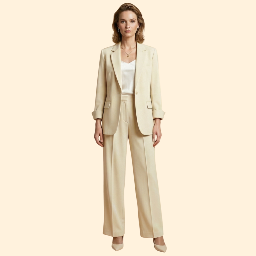 Women’s Blazer Set with Trousers
