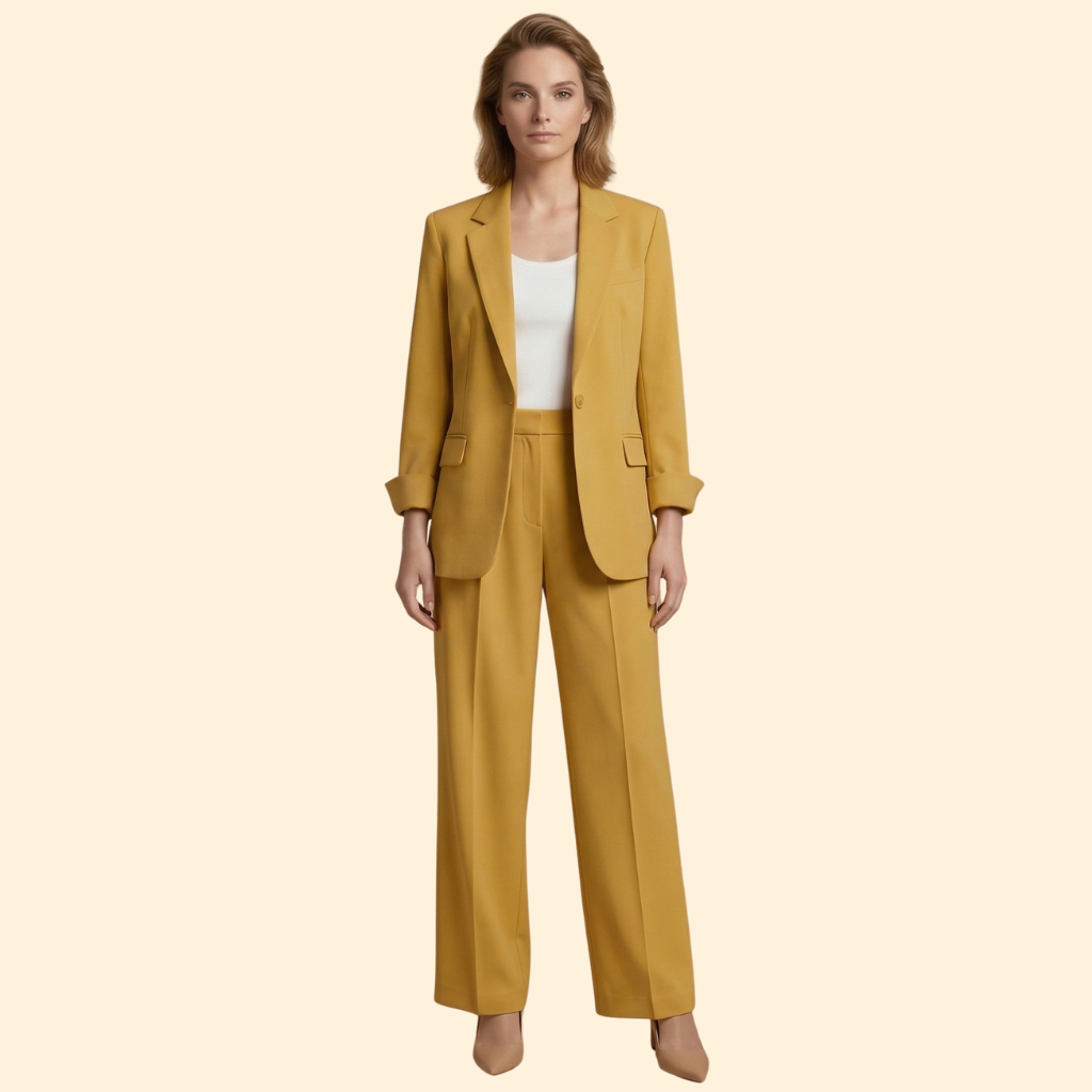 Women’s Blazer Set with Trousers