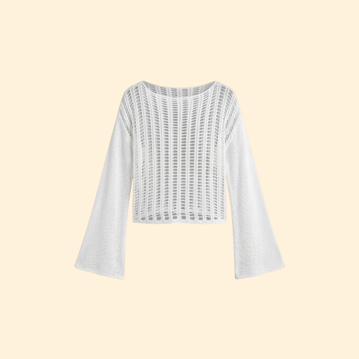 Women's Boho Mesh Beach Top