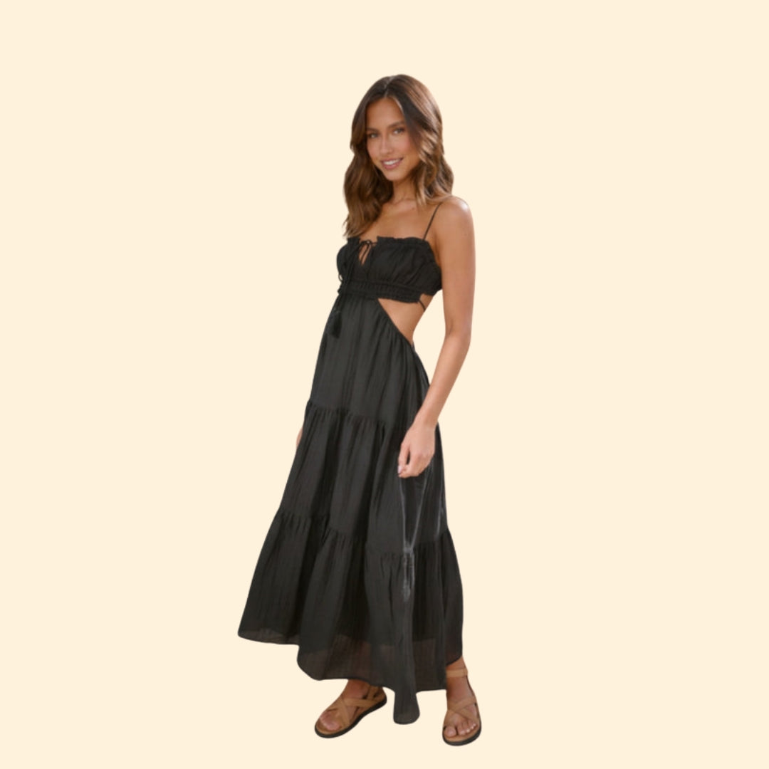 Women's Boho Tiered Dress