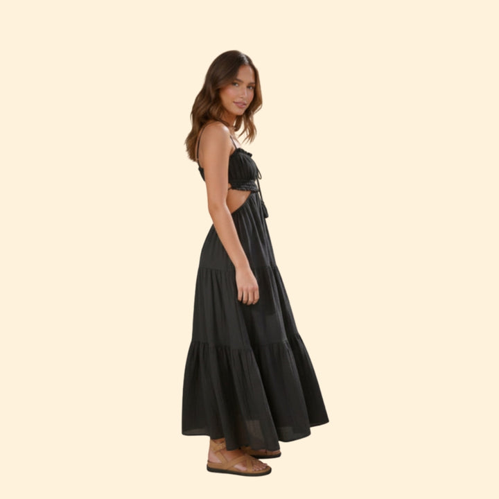 Women's Boho Tiered Dress