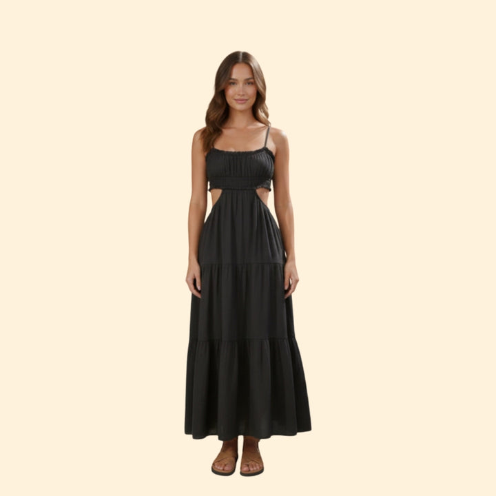 Women's Boho Tiered Dress
