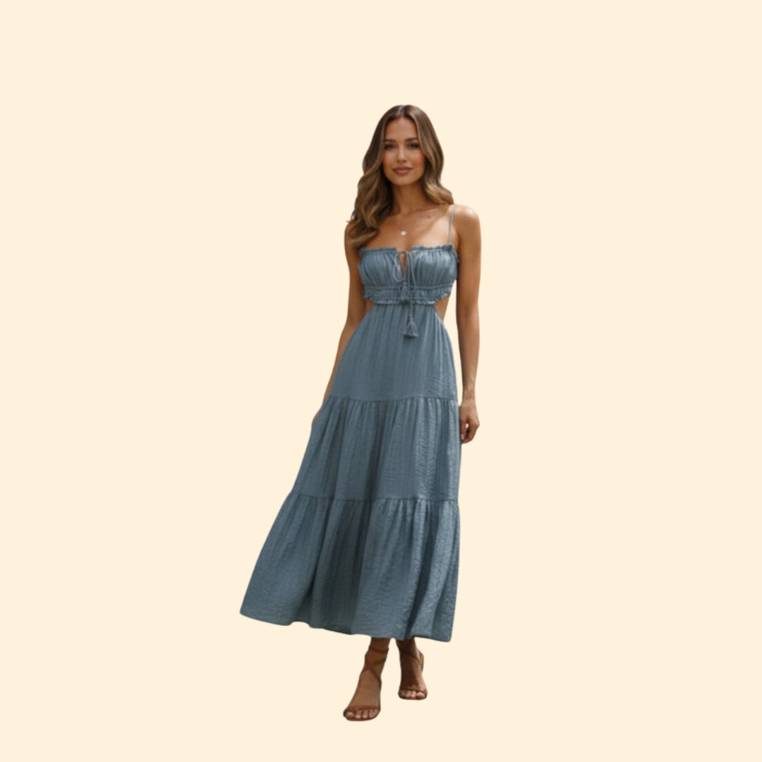 Women's Boho Tiered Dress