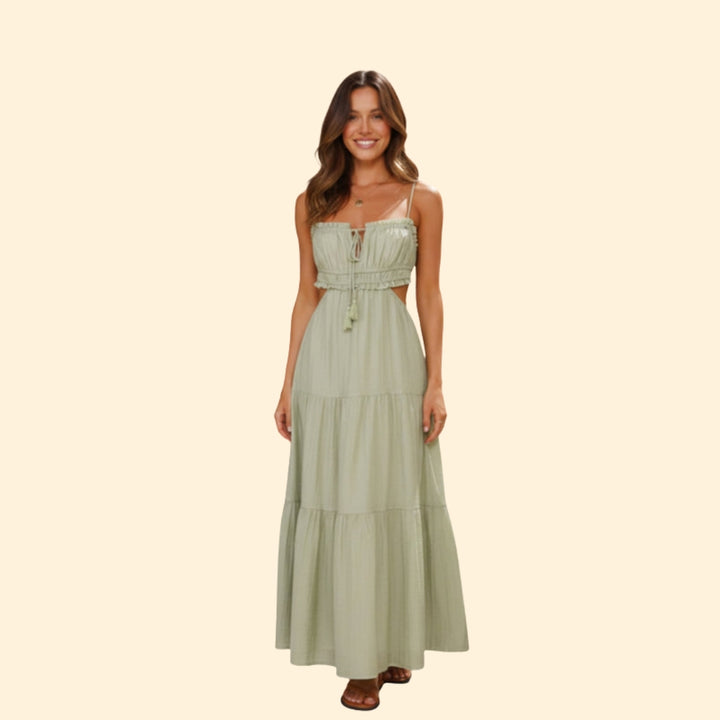 Women's Boho Tiered Dress