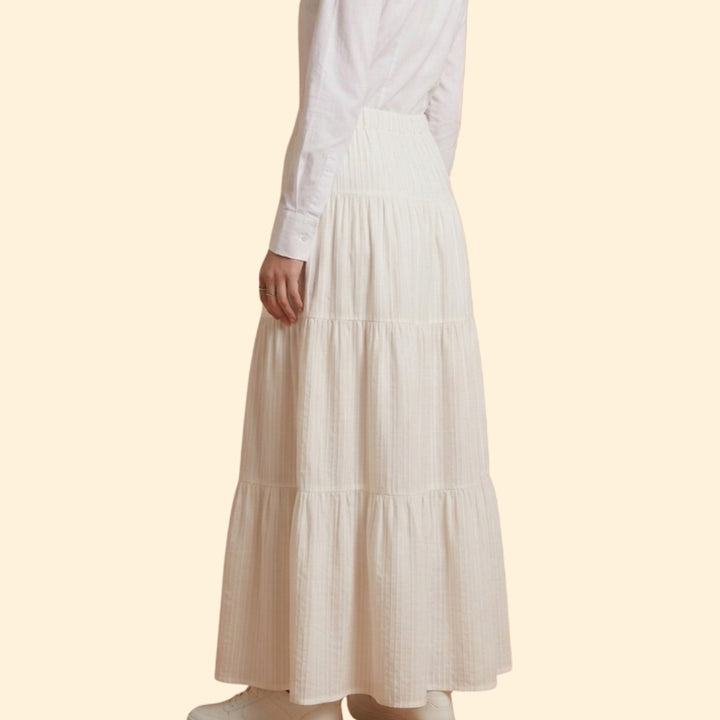 Women's Boho Tiered Skirt