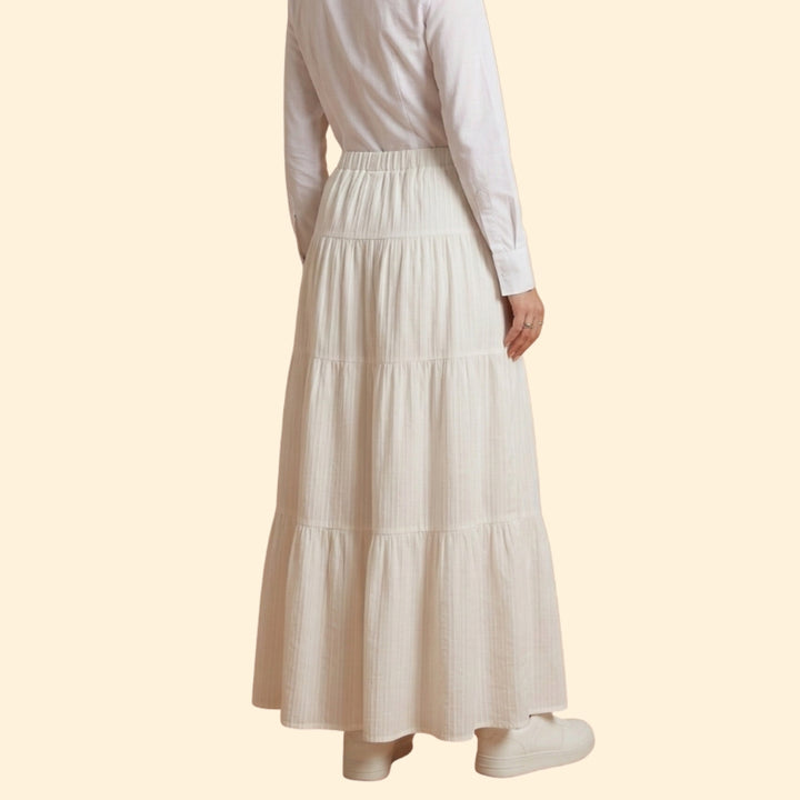 Women's Boho Tiered Skirt