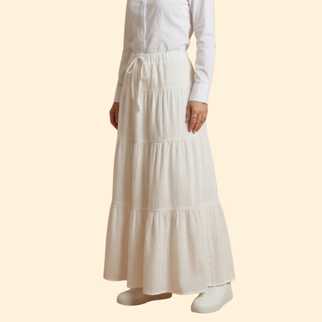 Women's Boho Tiered Skirt