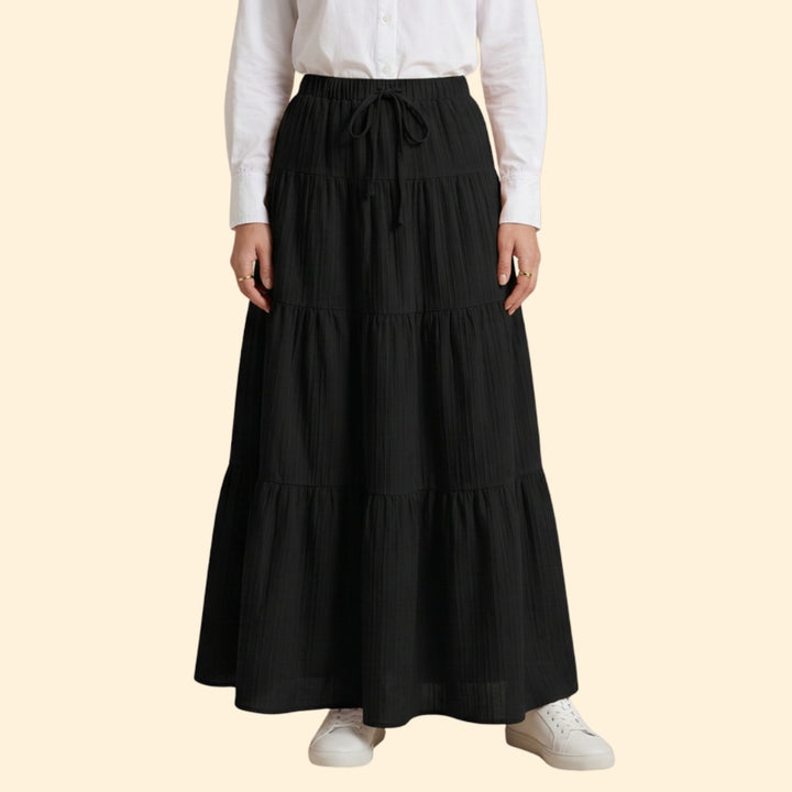 Women's Boho Tiered Skirt