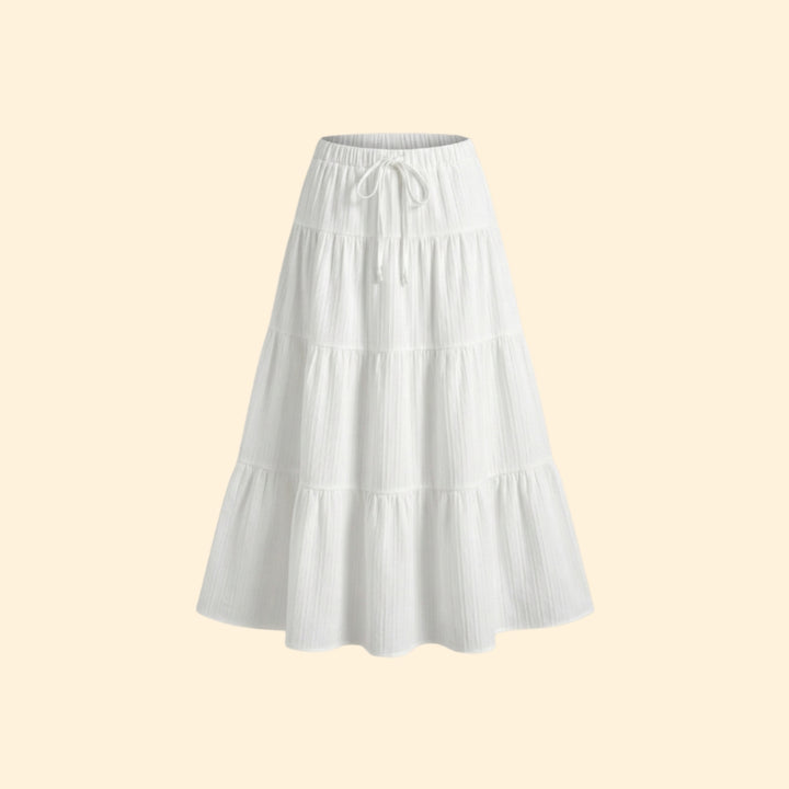 Women's Boho Tiered Skirt