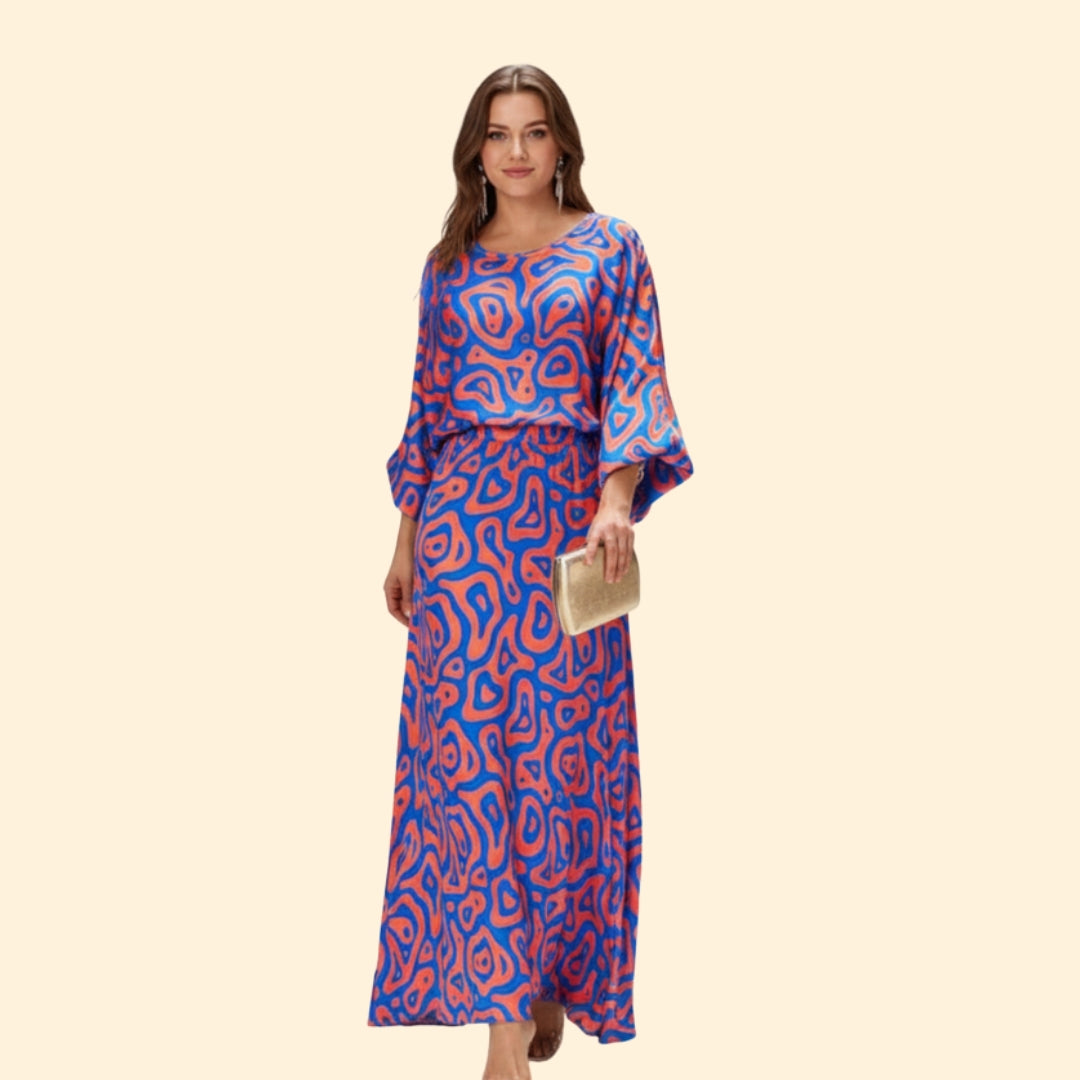 Women's Bold Abstract Print Dress
