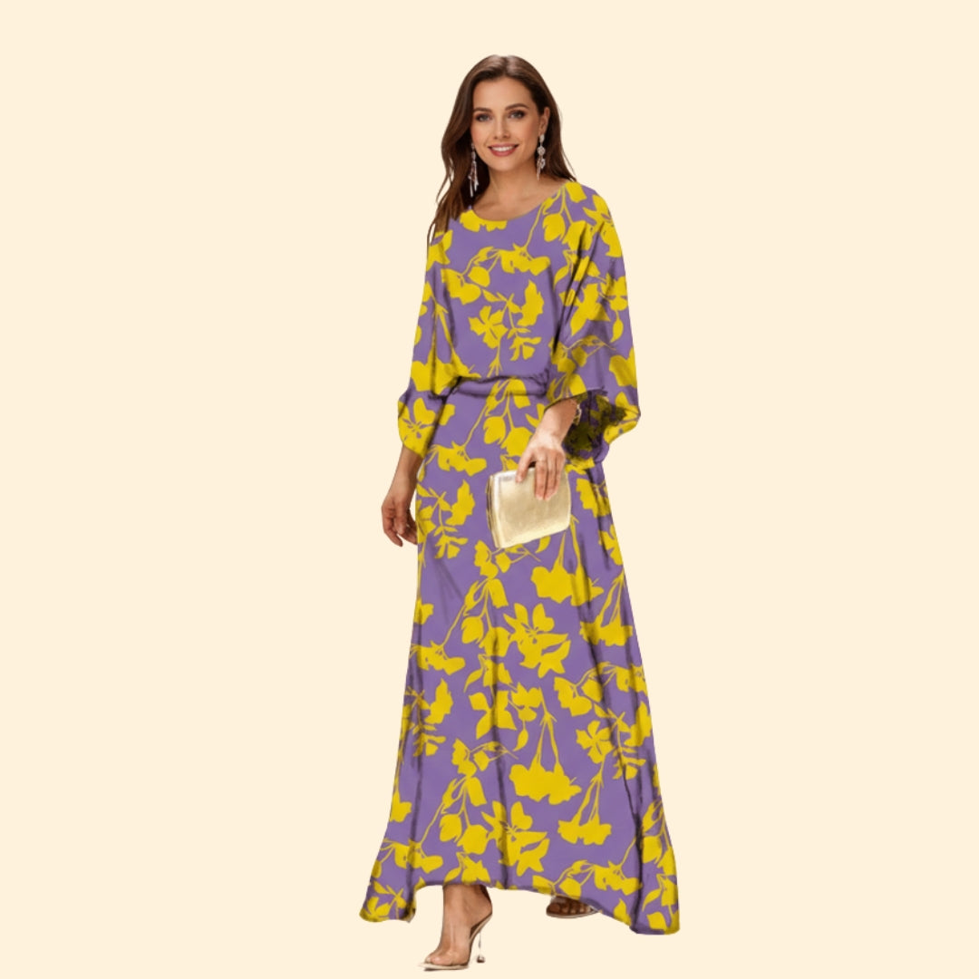 Women's Bold Abstract Print Dress