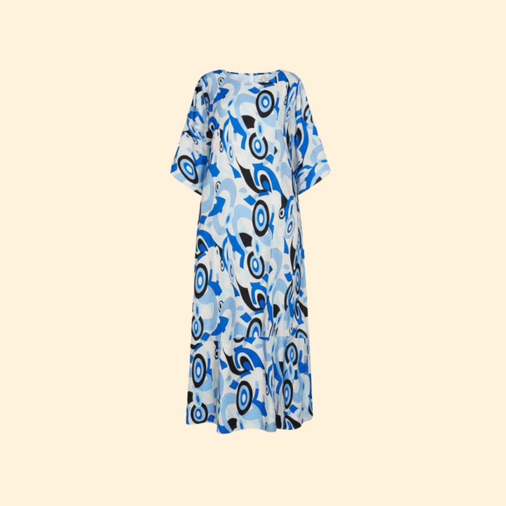Women's Bold Abstract Print Dress