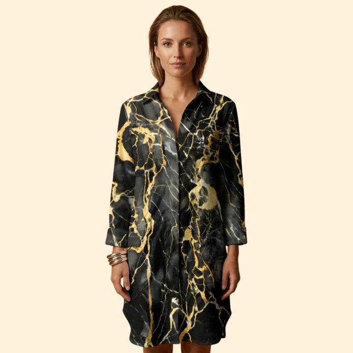 Women's Bold Colorful Beach Dress