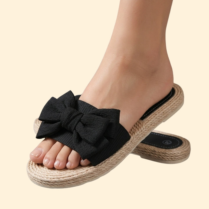 Women's Bow Flat Sandals