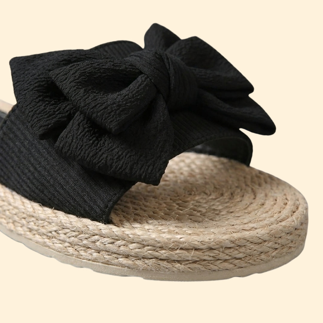 Women's Bow Flat Sandals