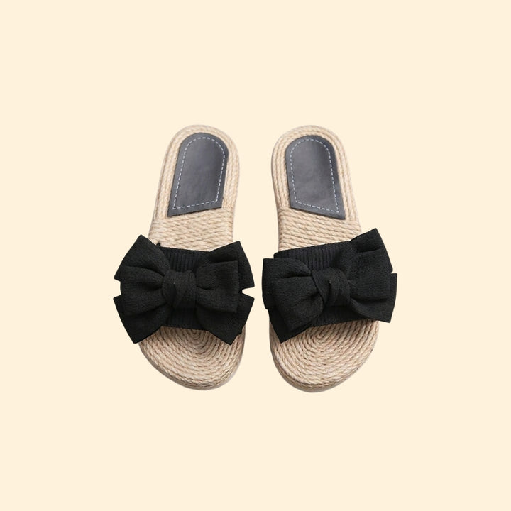 Women's Bow Flat Sandals