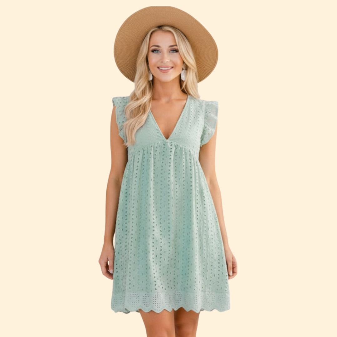 Women's Breezy V-Neck Dress