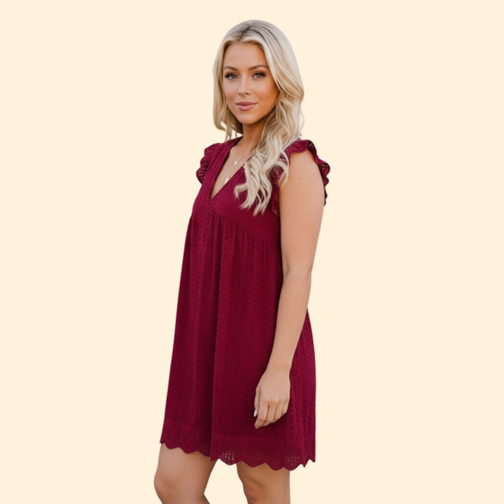 Women's Breezy V-Neck Dress