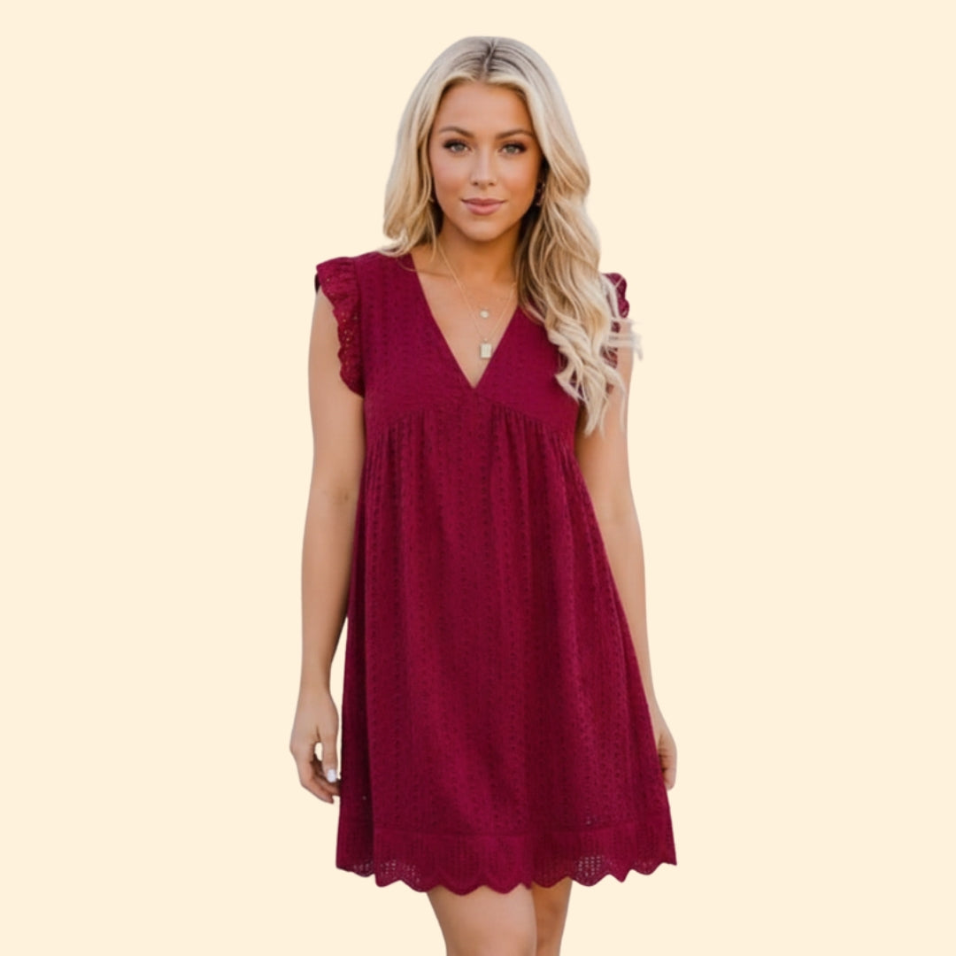 Women's Breezy V-Neck Dress