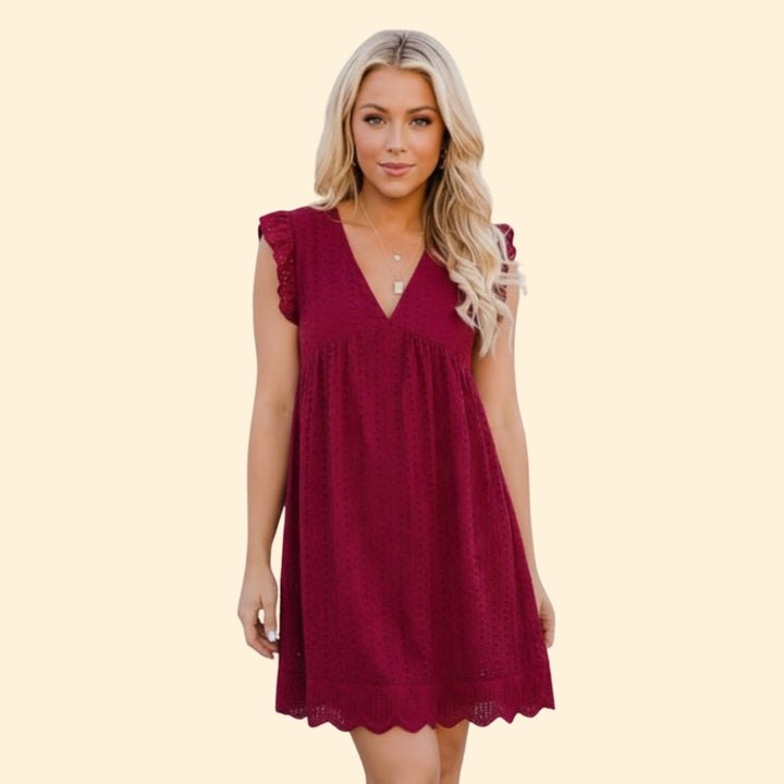 Women's Breezy V-Neck Dress