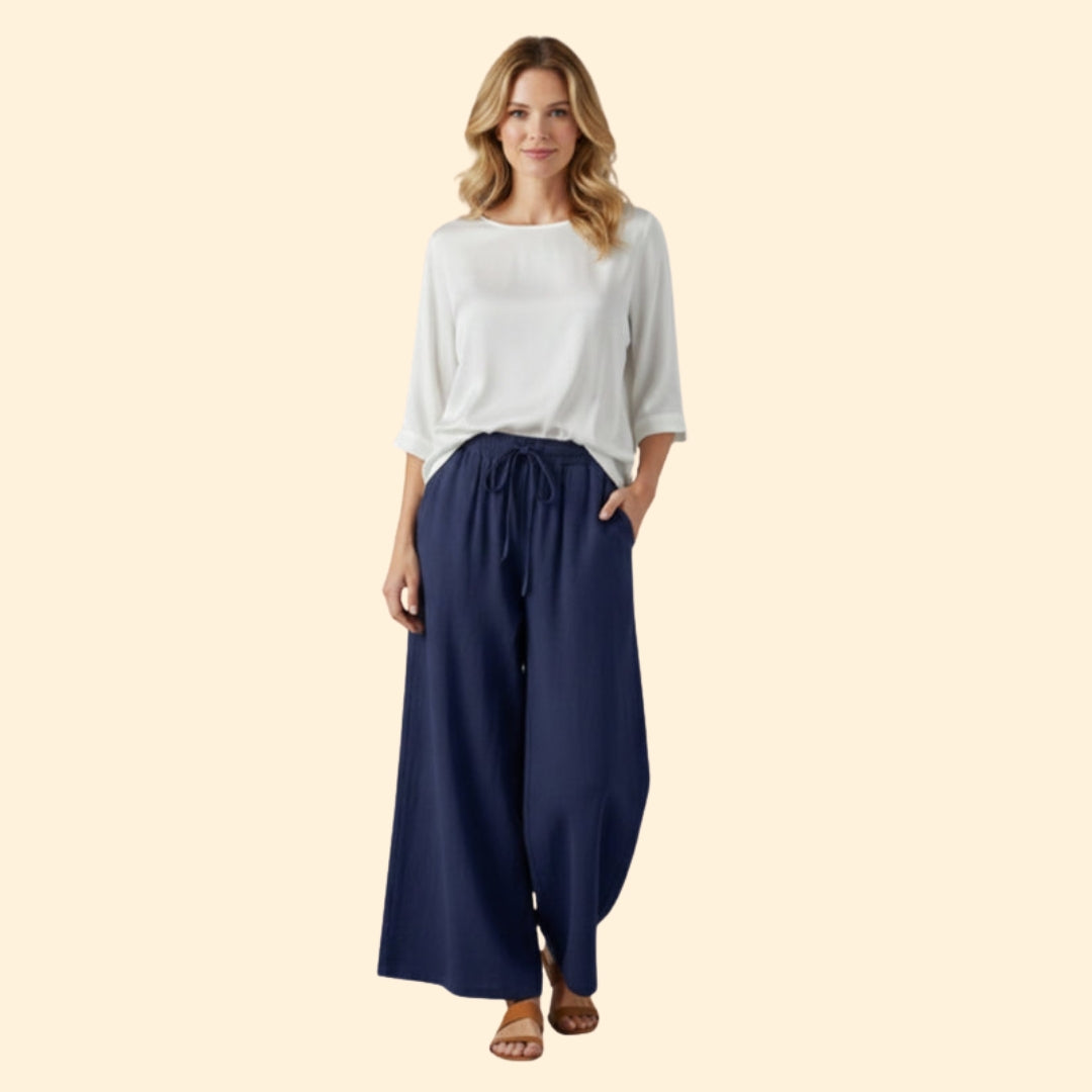 Women's Breezy Wide-Leg Pants