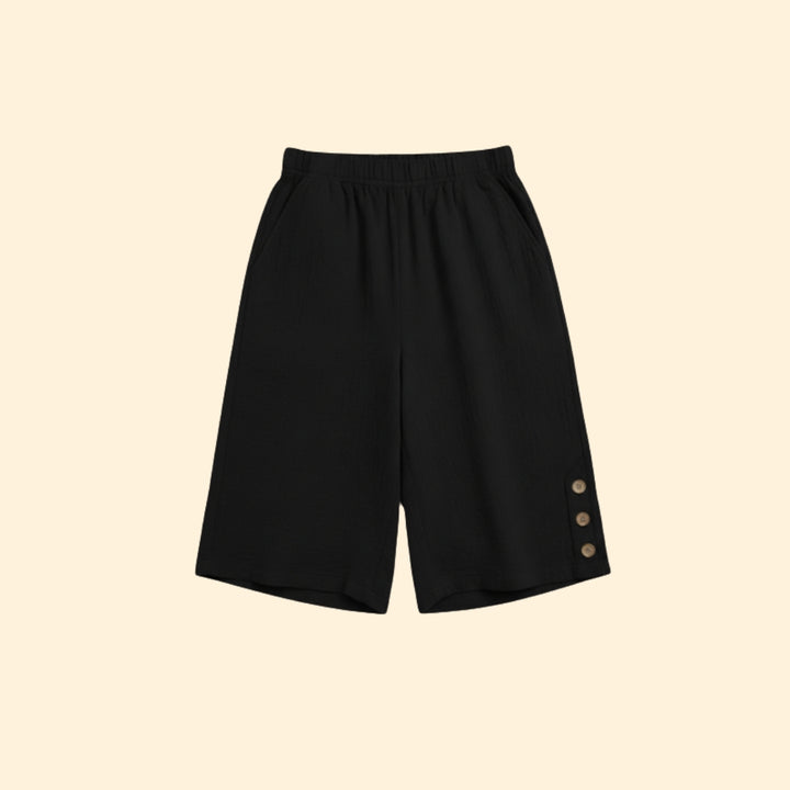 Women's Button-Accent Shorts