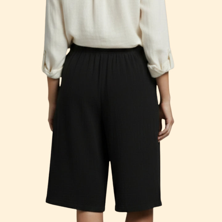 Women's Button-Accent Shorts