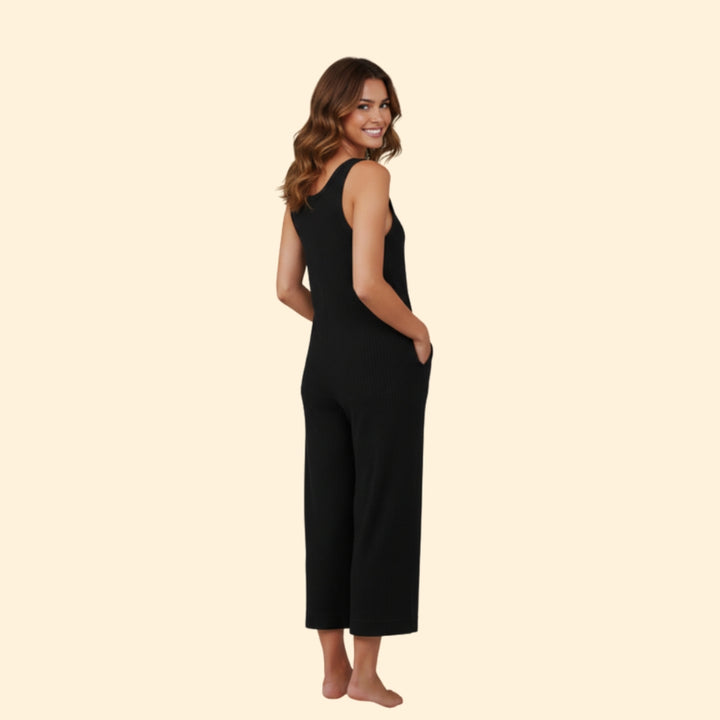 Women’s Button-Detail Jumpsuit