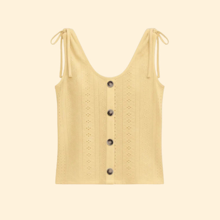 Women's Button-Down Tank Top