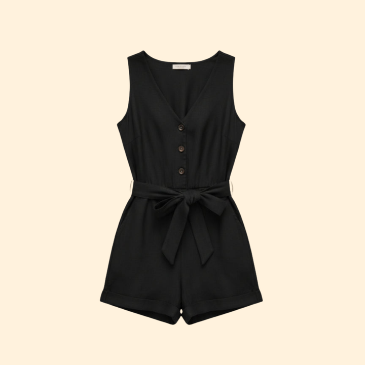 Women's Button-Up Jumpsuit
